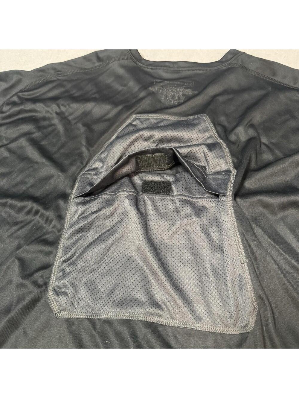 5.11 Tactical Shirt Mens XL Black ZB-7 Trauma Pad Carrier‎ Compression - Picture 9 of 12